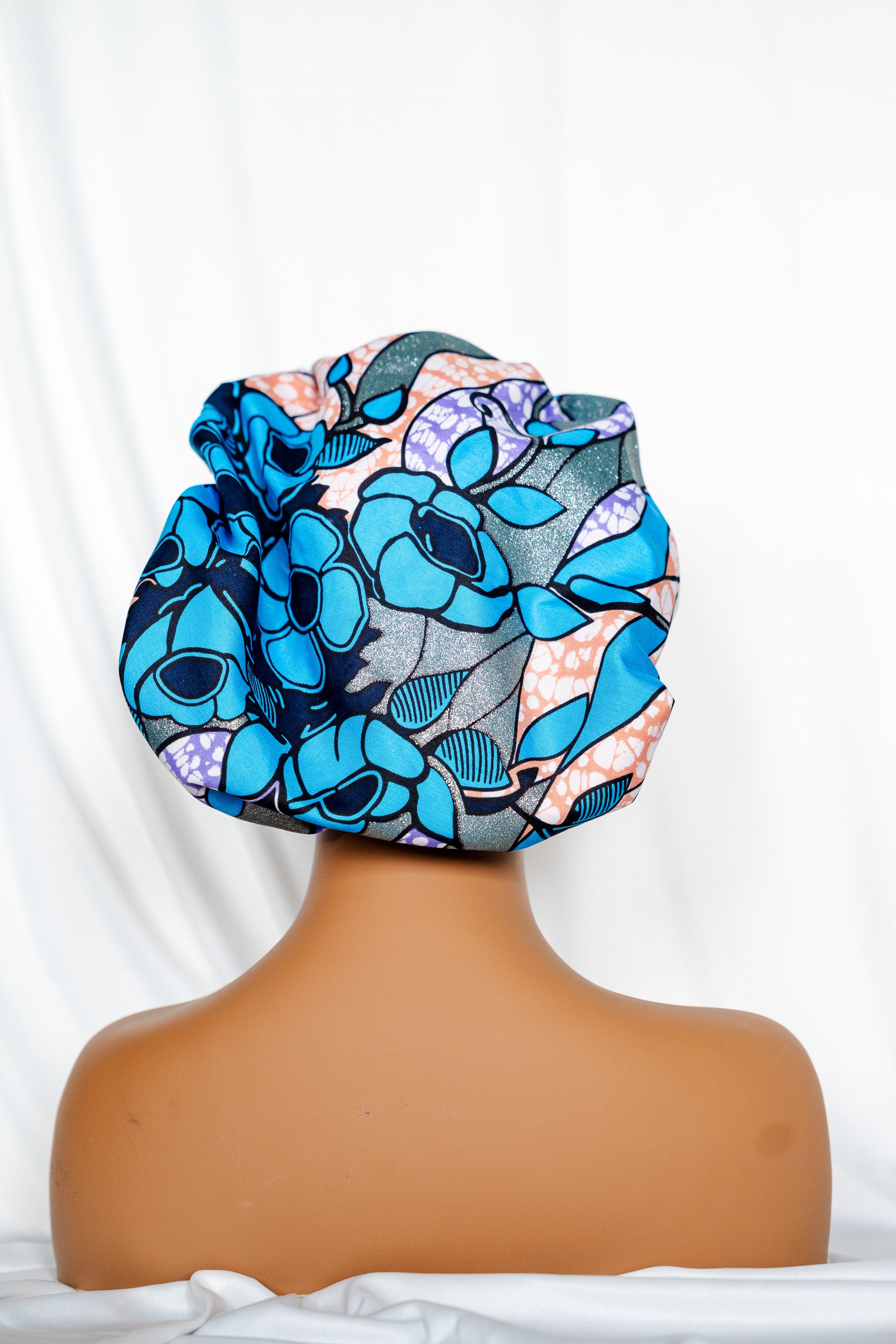 Ankara Shimmer Bonnet KIDS