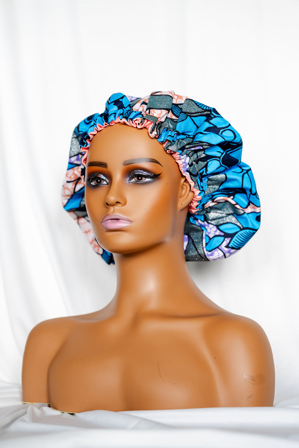 Ankara Shimmer Bonnet KIDS