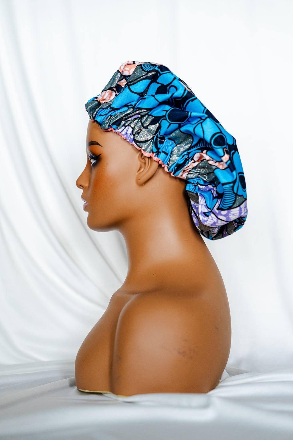 Ankara Shimmer Bonnet KIDS