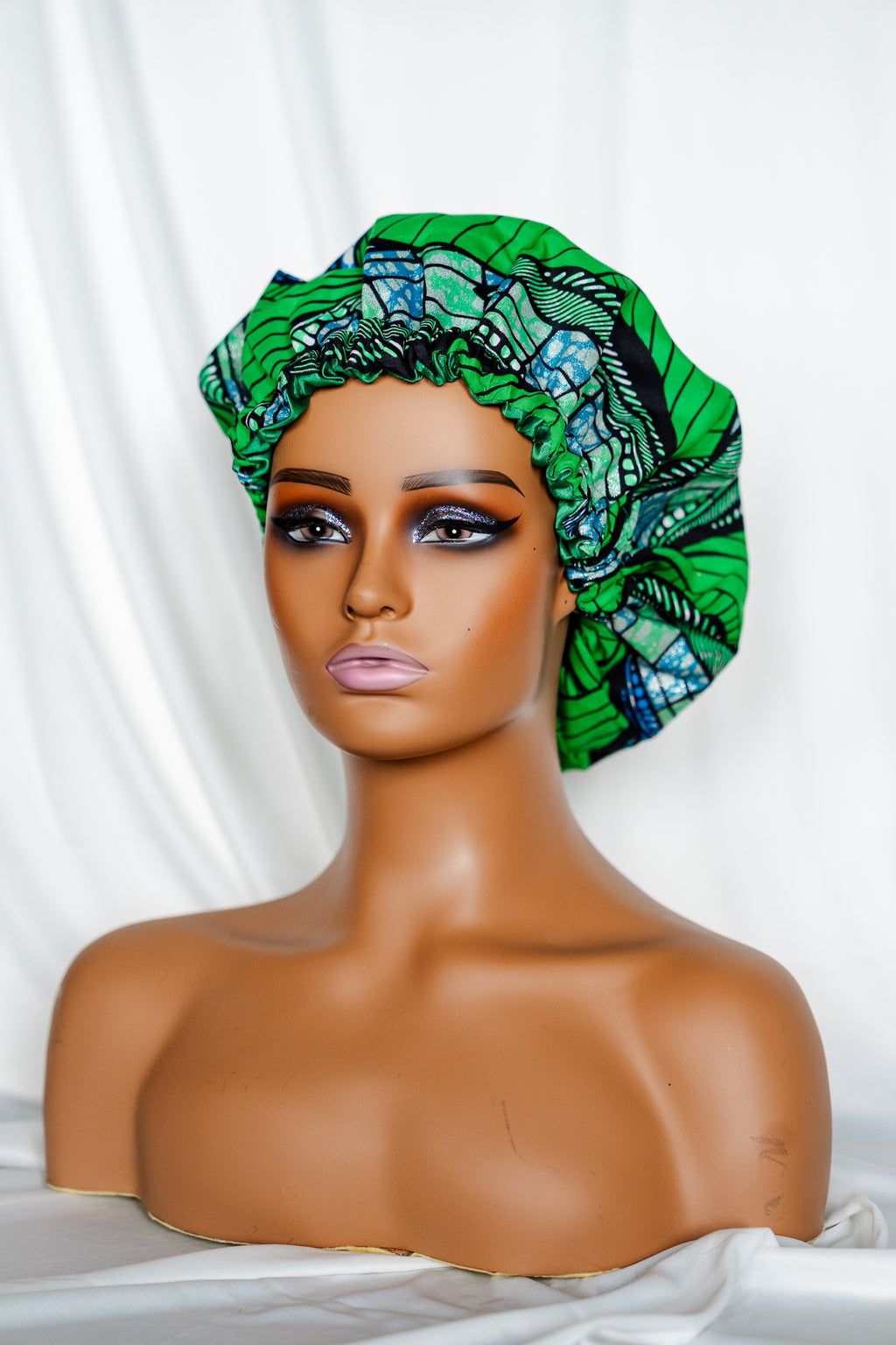 Ankara Shimmer Bonnet KIDS