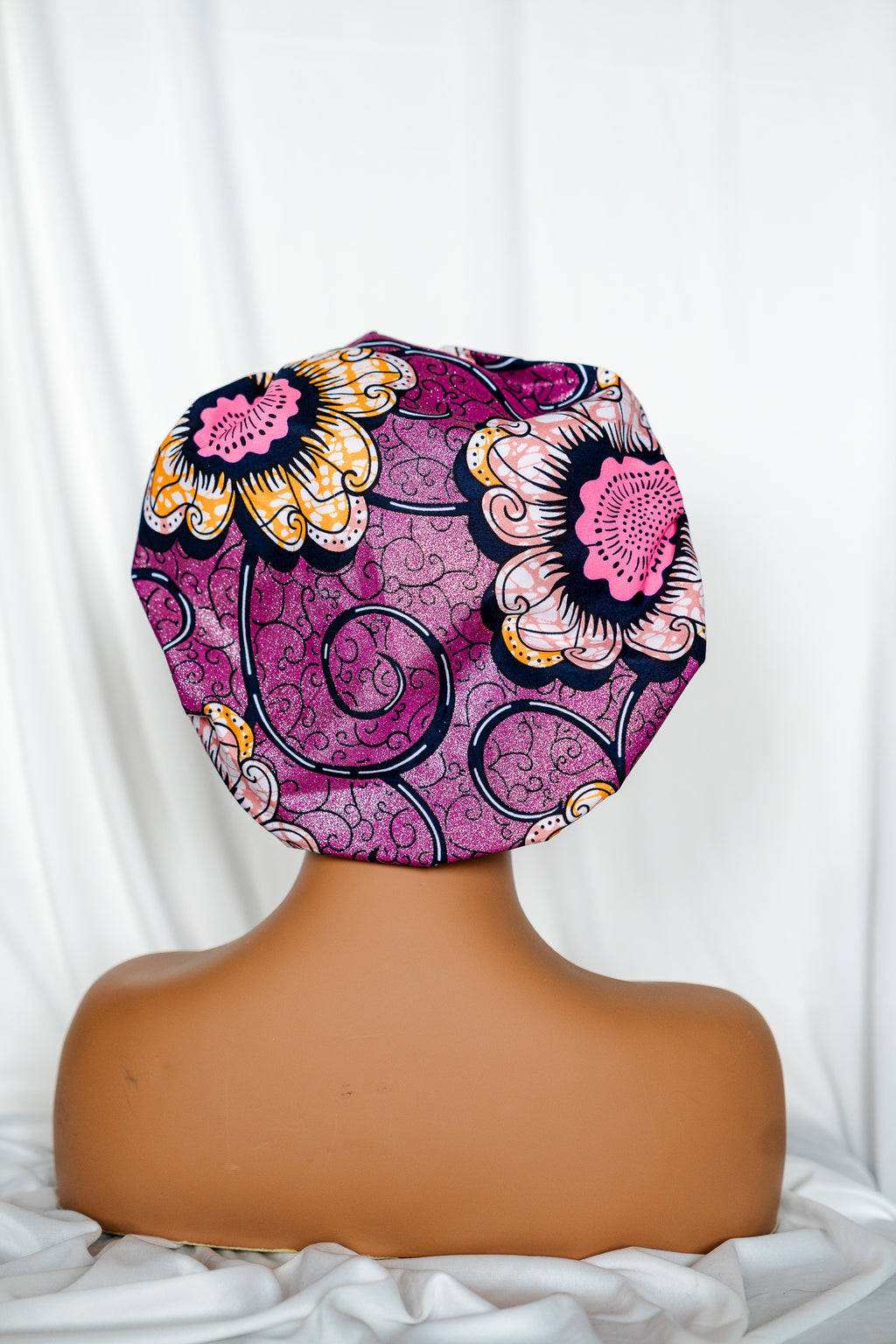 Ankara Shimmer Bonnet KIDS