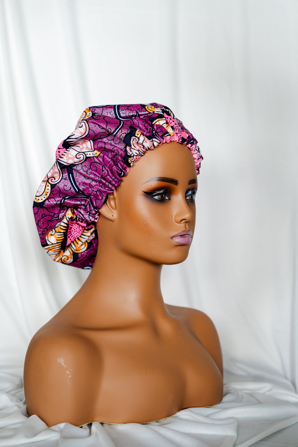 Ankara Shimmer Bonnet KIDS