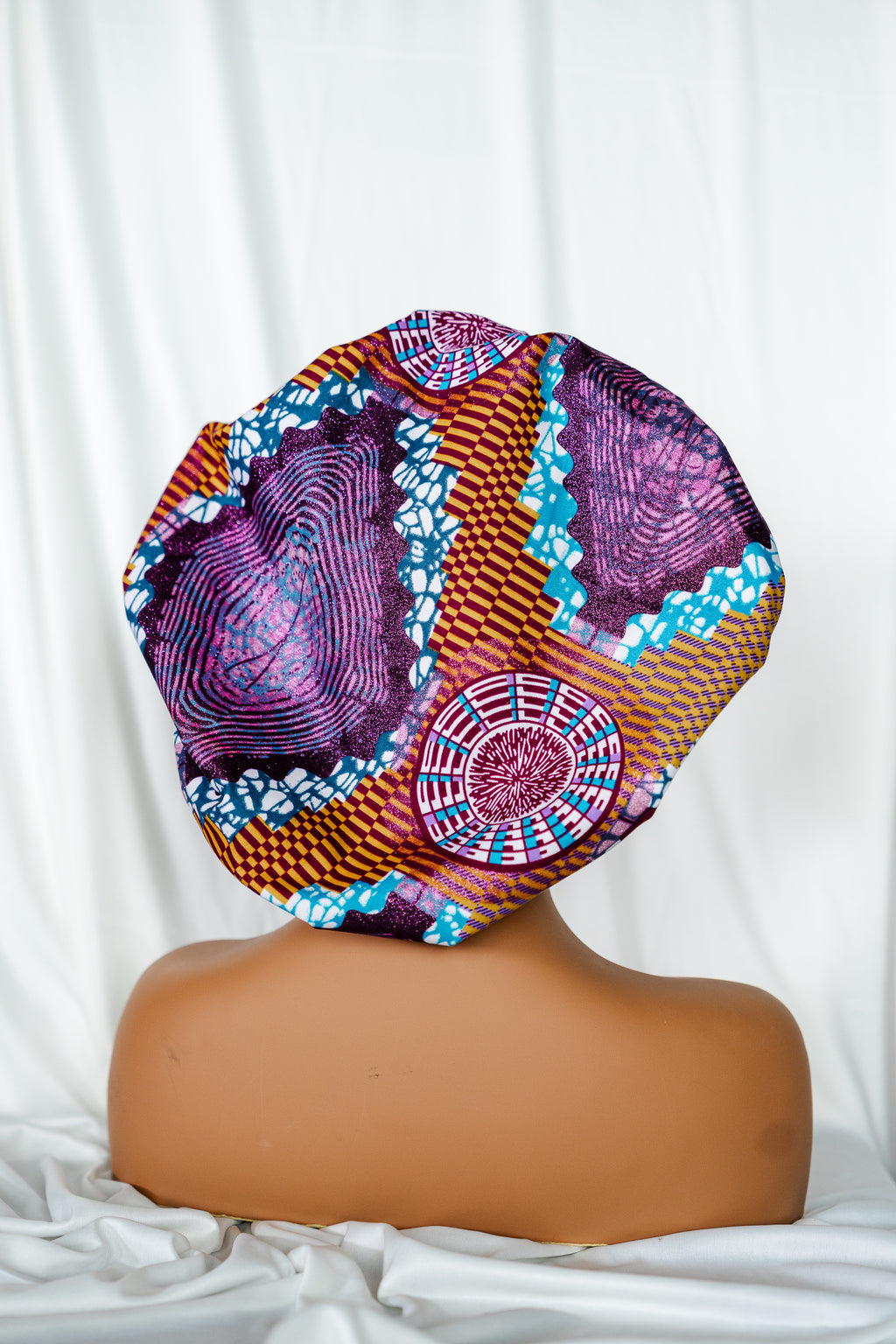 Ankara Shimmer Bonnet JUMBO