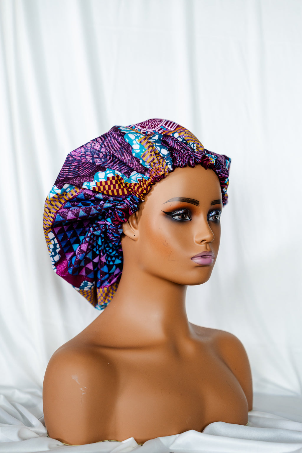 Ankara Shimmer Bonnet JUMBO