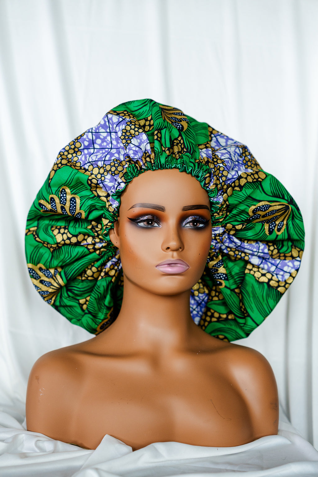 Ankara Shimmer Bonnet JUMBO